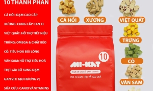MI-KAT ra mắt dòng pate cao cấp cho mèo