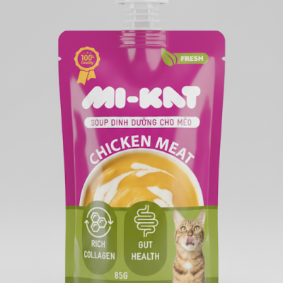 Soup dinh dưỡng cho mèo - vị Thịt Gà