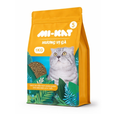 (Sắp ra mắt) Mikat 5 - Phủ bột cá hồi và Thịt gà